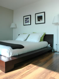 Sunlit bedroom